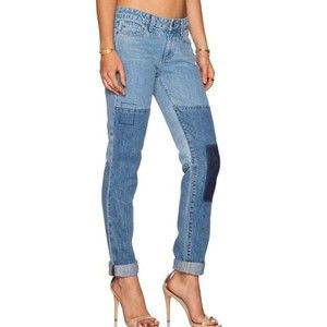 EC Paige Jimmy Jimmy Skinny Patch Work Jeans size 27